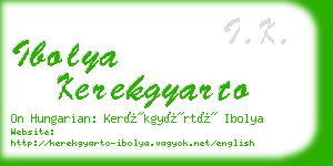 ibolya kerekgyarto business card